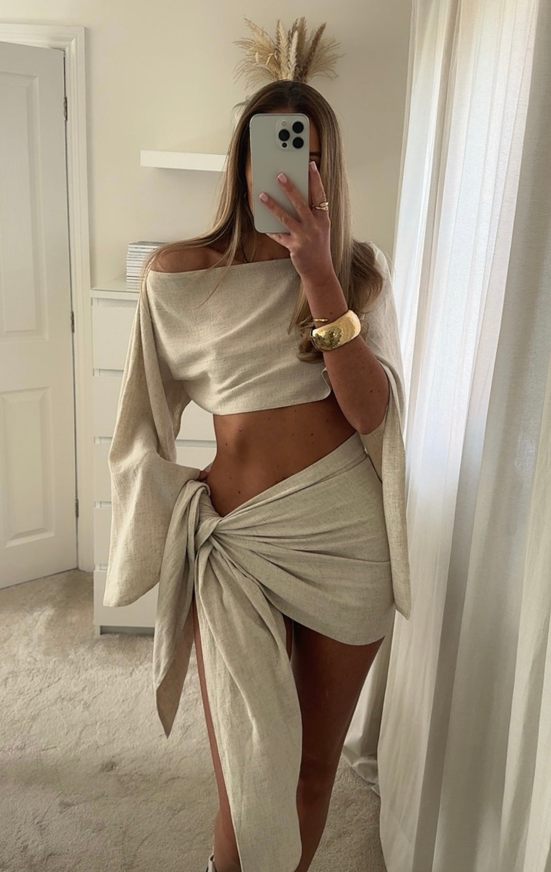 Ainsley - Linen Sarong Set — view 5