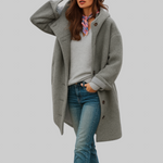 Caitlin | Comfortable Medium-Length Everyday Coat — view 5