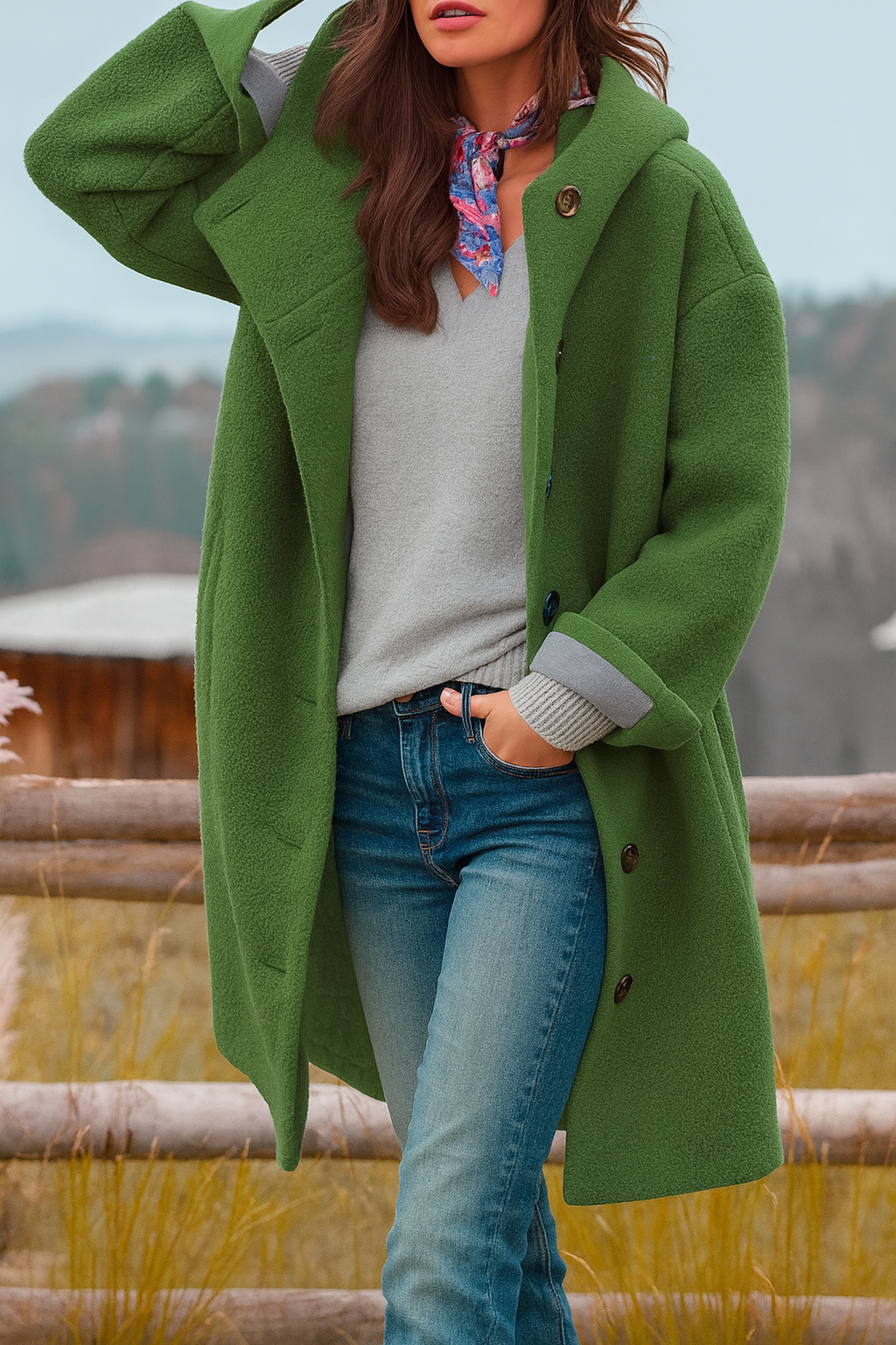 Sofia - Cosy Everyday Coat — view 2