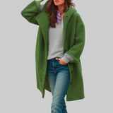 Caitlin | Comfortable Medium-Length Everyday Coat — view 2