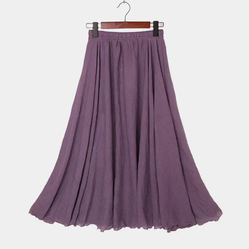 Elegant High-Waisted Skirt — view 17