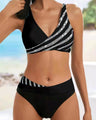 Mona - Printed Bikini in Warm Tones — view 3