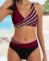 Mona - Printed Bikini in Warm Tones — view 4
