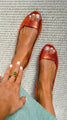 Adelina – Comfortable Golden Sandals — view 6