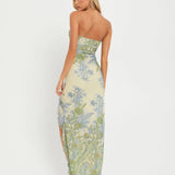 Bloom Strapless Maxi — view 3