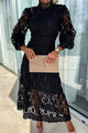 Esme™ | Elegant Lace Midi Dress — view 3
