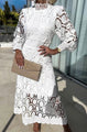 Esme™ | Elegant Lace Midi Dress — view 4