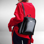 Shelley – Classic Double Zipper Backpack — view 3