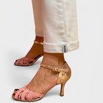 Pink – Orthopaedic Heeled Sandals — view 8