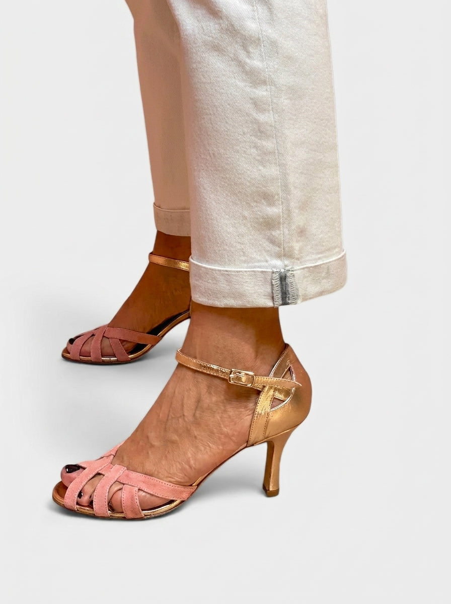Pink – Orthopaedic Heeled Sandals — view 10