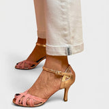 Pink – Orthopaedic Heeled Sandals — view 10