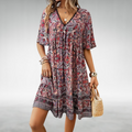 Quinley - Boho Swing Dress — view 3