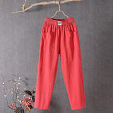 Alyra - Relaxed Fit Pants with Pockets