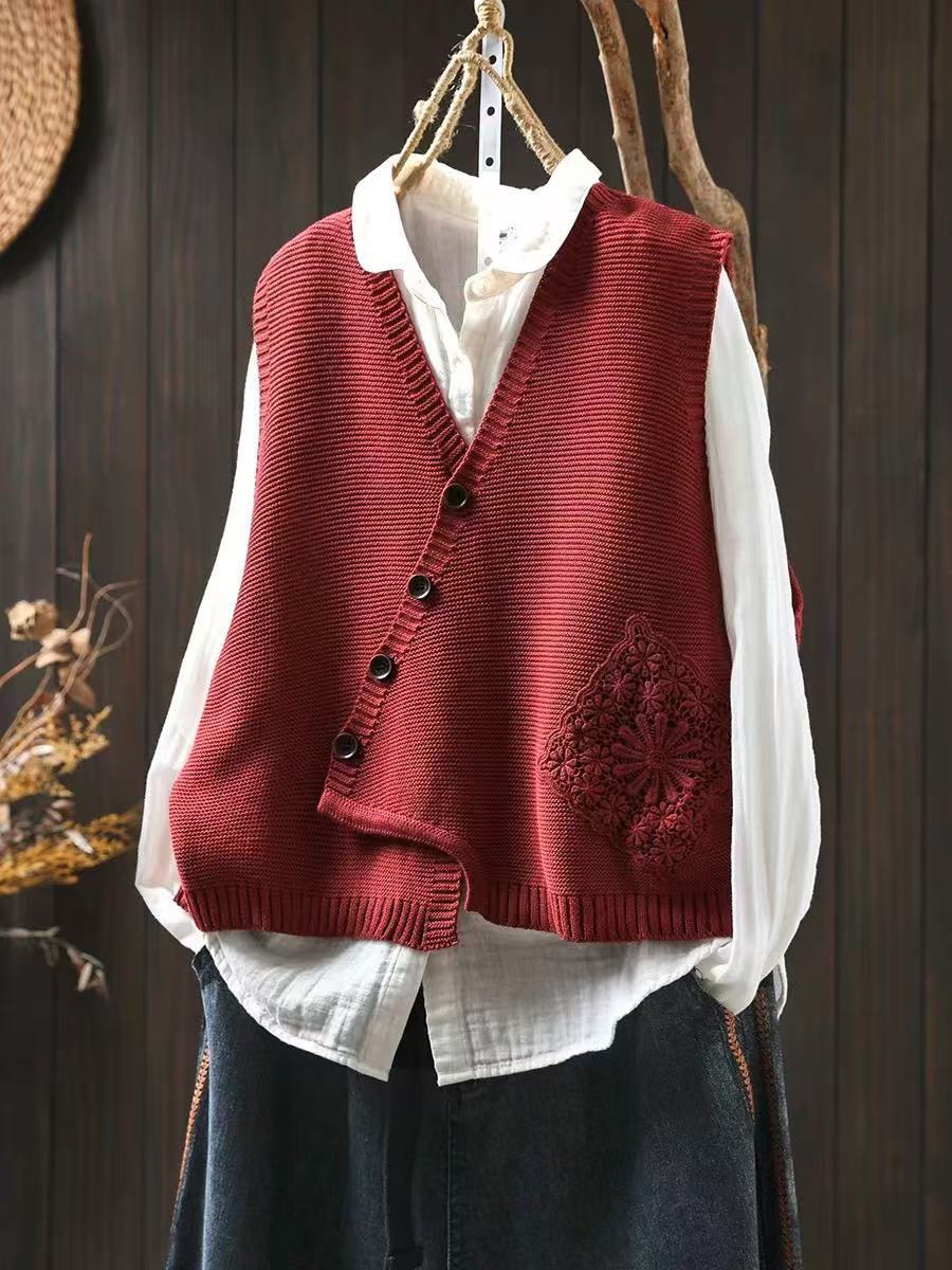 Bree - Knit Vest — view 3