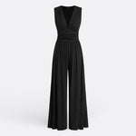 Lani - Chic Sleeveless Wide-Leg Jumpsuit — view 2