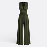 Lani - Chic Sleeveless Wide-Leg Jumpsuit — view 3