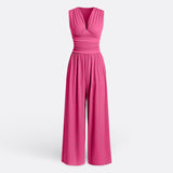 Lani - Chic Sleeveless Wide-Leg Jumpsuit — view 6