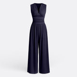 Lani - Chic Sleeveless Wide-Leg Jumpsuit — view 5