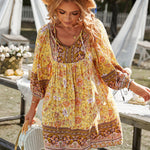 Briseis - Bohemian Tunic Dress — view 2