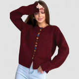 Nicole - Button Detail Cardigan — view 4