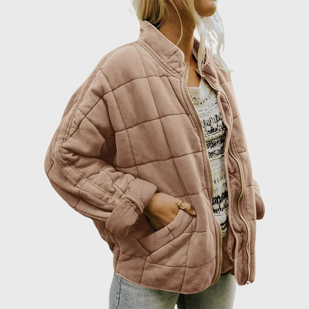 Sofia - Padded Mid-Season Coat — view 4