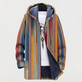 Coat with Stripe Pattern — view 2