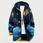 Coat with Starry Sky Pattern — view 2
