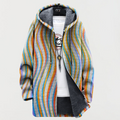 Coat with Wavy Stripes — view 2
