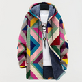 Sweatshirt with Geometric Pattern — view 2