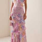 Cassidy - Charming Dress with Ruffles