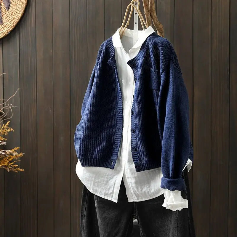 Marlene - Linen Cardigan — view 7