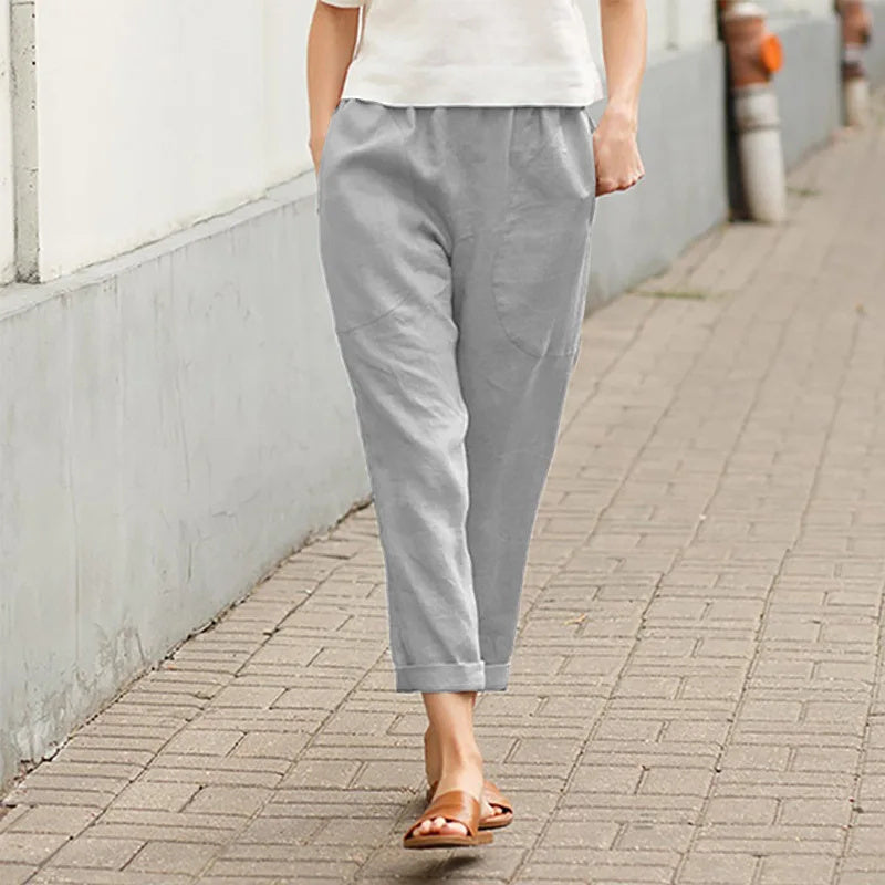 Kiwa - Wide-Leg Pants with Pockets — view 6