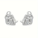 Dog Hug Earrings — view 3