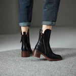 Clara - Leather Boots — view 5