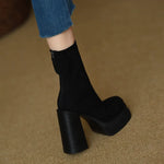 Olga - Modern-Style Boots with Suede Comfort — view 4