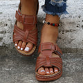 Gaia™ | Women's Vintage Orthopaedic Wedge Sandals — view 6