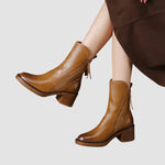 Clara - Leather Boots — view 3