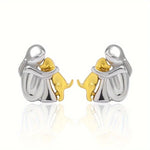 Dog Hug Earrings — view 2