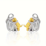 Dog Hug Earrings — view 2
