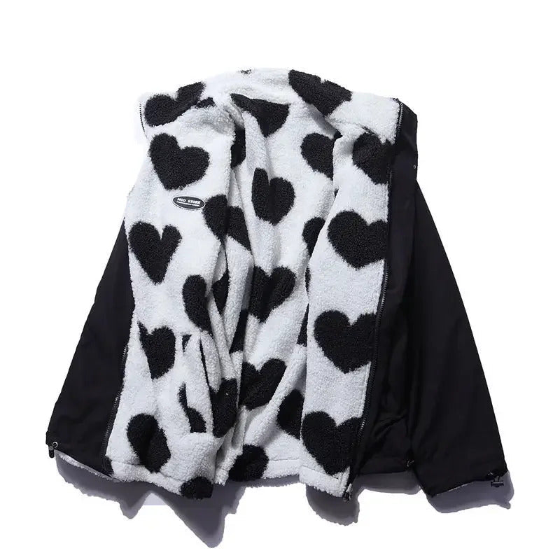 Scarlett - Reversible Heart Coat — view 16