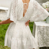 Carole - Boho Lace Dress — view 2