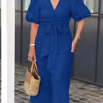 LYNORA | Elegant Midi Dress with V-Neck — view 7