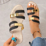 Lerrie | Braided Strap Sandals — view 3