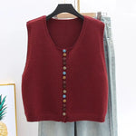 Maisie - Button Knit Vest