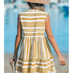 Katrina - Geometric Summer Dress — view 9