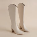 Hilda - Chunky Heel Boots with Winter Elegance — view 3