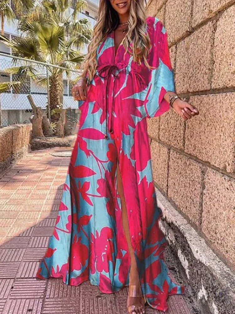 Daria - Holiday Kaftan Dress — view 4