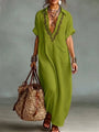 Hiria | Bohemian Maxi Dress with Floral Print — view 5