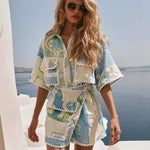 Saffron - Chic Patchwork Ensemble — view 2