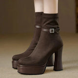 Meri - Luxury Platform Boots with Comfort and Style in Every Step — view 3